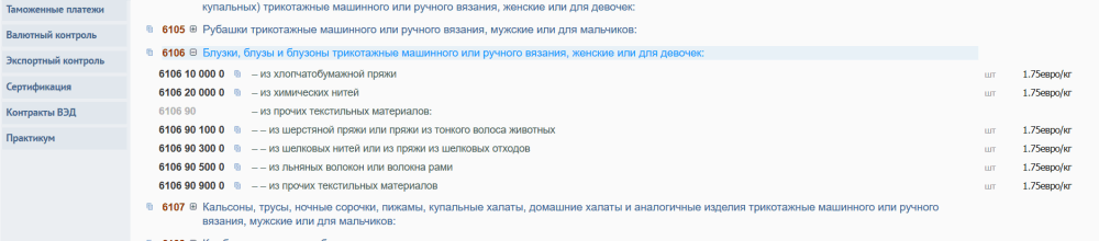 код 6106 одежда расшифровка. tkani. код 6106 одежда расшифровка фото. код 6106 одежда расшифровка-tkani. картинка код 6106 одежда расшифровка. картинка tkani. Пояснения к ТН ВЭД содержат перевод с английского языка Пояснений к Гармонизированной системе описания и кодирования товаров ("Explanatory Notes to the Harmonized Commodity Description and Coding System"), разработанных Всемирной таможенной организацией (Советом таможенного сотрудничества). Дополнены пояснениями к детализации позиций Гармонизированной системы, соответствующими Пояснениям к Комбинированной номенклатуре Европейского сообщества ("Explanatory Notes to the Combined Nomenclature of the European Union"), разработанной Комиссией Европейского сообщества, и национальными пояснениями.