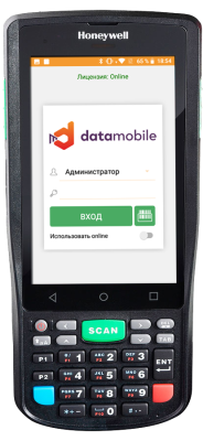 ПО DataMobile, версия Online (Android) 